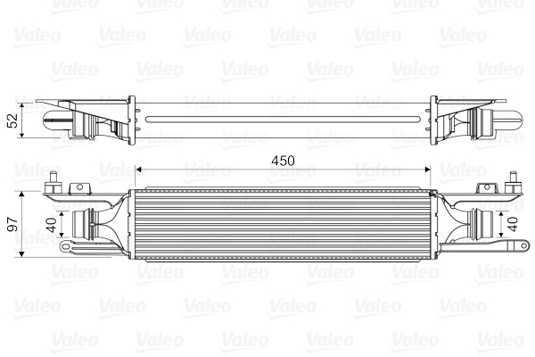 Välijäähdytin VALEO 818578