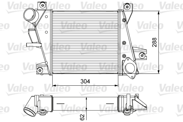 Välijäähdytin VALEO 818360