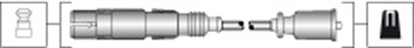 Sytytysjohtosarja MAGNETI MARELLI 941318111304