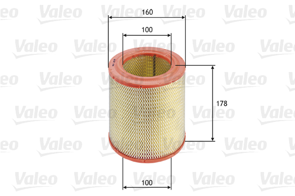 Ilmansuodatin VALEO 585618