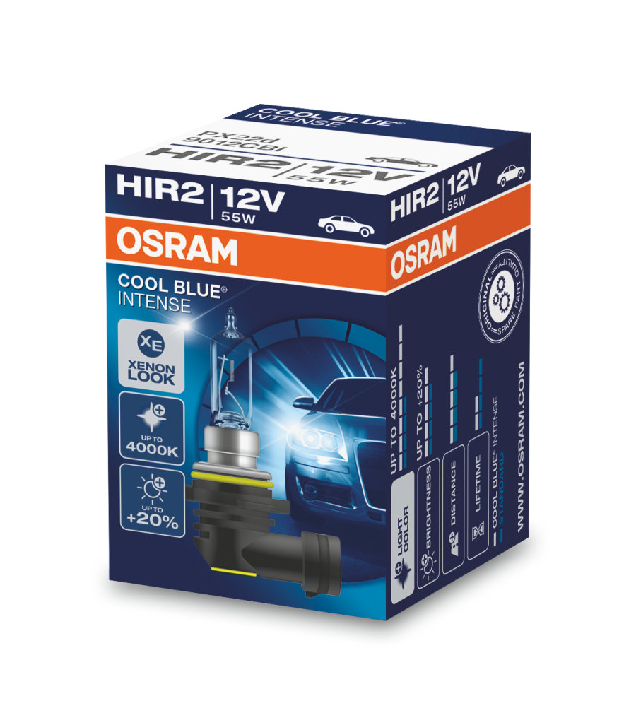 Halogeeni poltin OSRAM COOL BLUE INTENSE 12V HIR2 55W