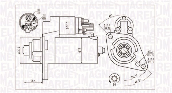 Startteri MAGNETI MARELLI 063721293010