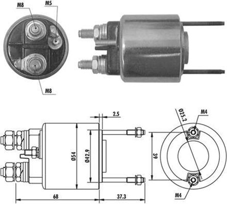 Magneettikytkin, käynnistin MAGNETI MARELLI 940113050385