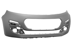 Puskuri, eteen, Edessä, PEUGEOT 107, 16 079 871 80