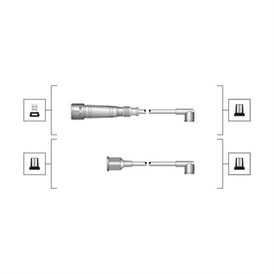 Sytytysjohtosarja MAGNETI MARELLI 941319170017