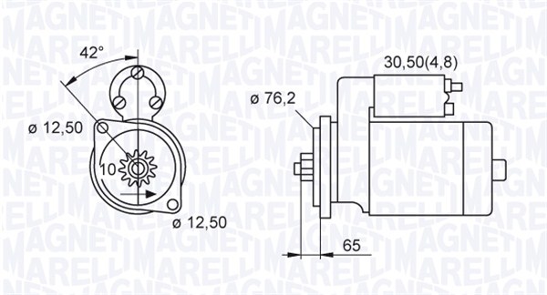 Startteri MAGNETI MARELLI 063521230140