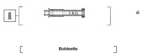 Sytytysjohtosarja MAGNETI MARELLI 941095820620