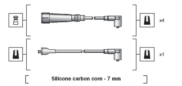 Sytytysjohtosarja MAGNETI MARELLI 941318111155