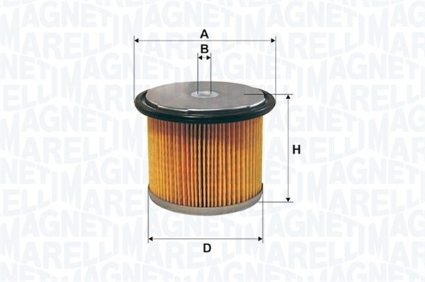 Polttoainesuodatin MAGNETI MARELLI 152071760552