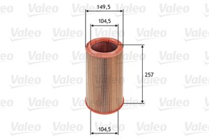 Ilmansuodatin, ALFA ROMEO 156, 166, LANCIA LYBRA, LYBRA SW, THESIS, 55184295, 60666652, 60815415