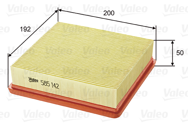 Ilmansuodatin VALEO 585142