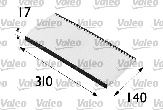 Raitisilmasuodatin VALEO 698198