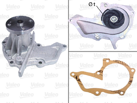 Vesipumppu VALEO 506472