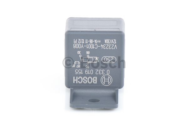 Rele, työvirta BOSCH 0 332 019 155