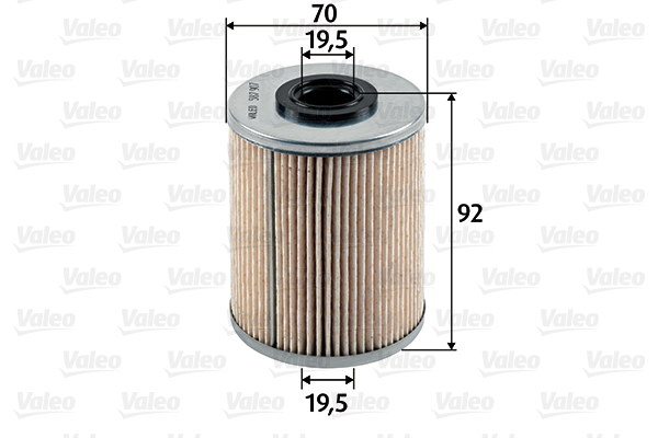 Polttoainesuodatin VALEO 587907