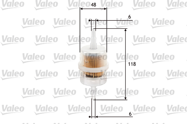 Polttoainesuodatin VALEO 587011