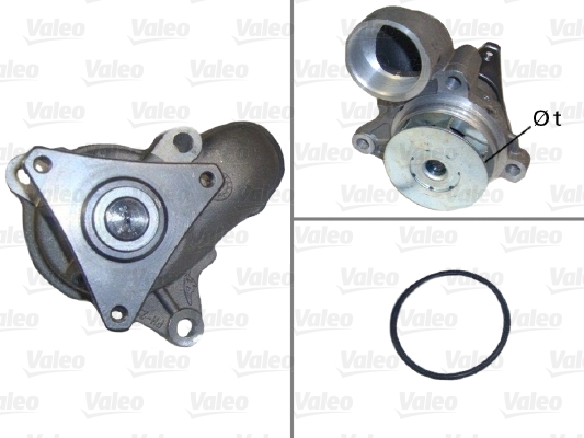 Vesipumppu VALEO 506976