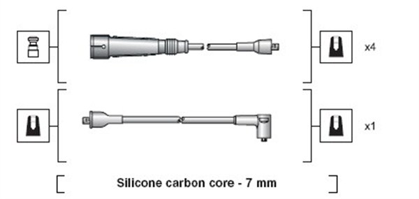 Sytytysjohtosarja MAGNETI MARELLI 941318111112