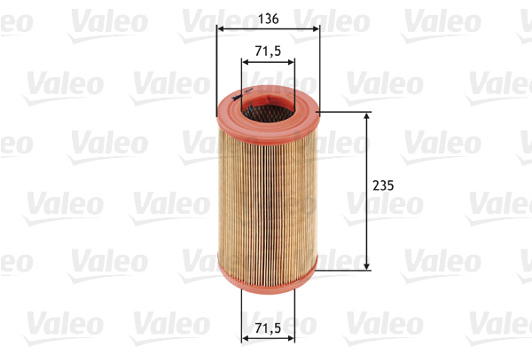 Ilmansuodatin VALEO 585622