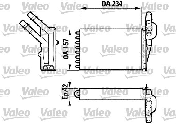 Lämmityslaitteen kenno VALEO 812169